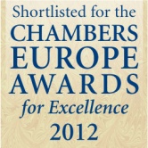 Alrud has been nominated for Chambers Europe Awards for Excellence 2012