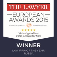ALRUD is the Law firm of the year in Russia