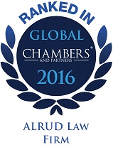 АЛРУД в рейтинге Chambers Global 2016