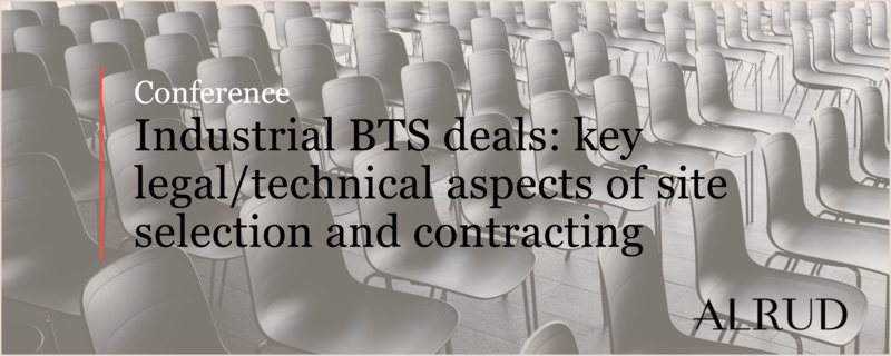Andrey Zharskiy and Stanislav Veselov spoke at the event “Industrial BTS deals”, organized by AEB and AIP Russia