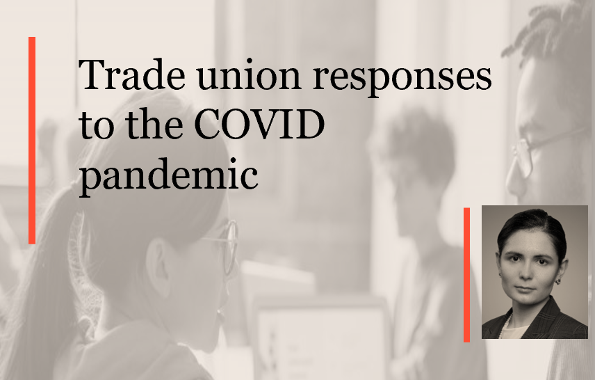 Маргарита Егиазарова подготовила главу для "Trade union responses to the COVID pandemic" в рамках альянса Ius Laboris