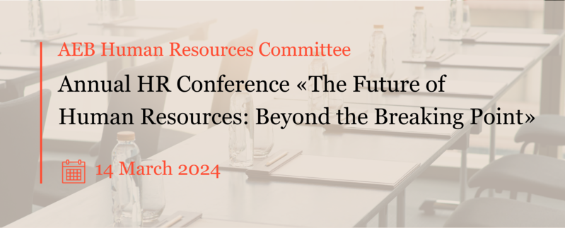 Registration for the annual HR conference “The Future of Human Resources: Beyond the Breaking Point” to be held on 14 March 2024 is now open