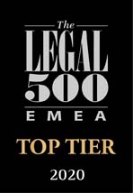 АЛРУД занимает лидирующие позиции в рейтинге Legal 500 EMEA 2020