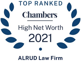 Эксперты АЛРУД сохраняют лидирующие позиции в рейтинге Chambers High Net Worth.