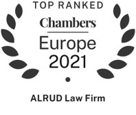 Юридическая фирма АЛРУД сохраняет лидирующие позиции в рейтинге Chambers Europe 2021